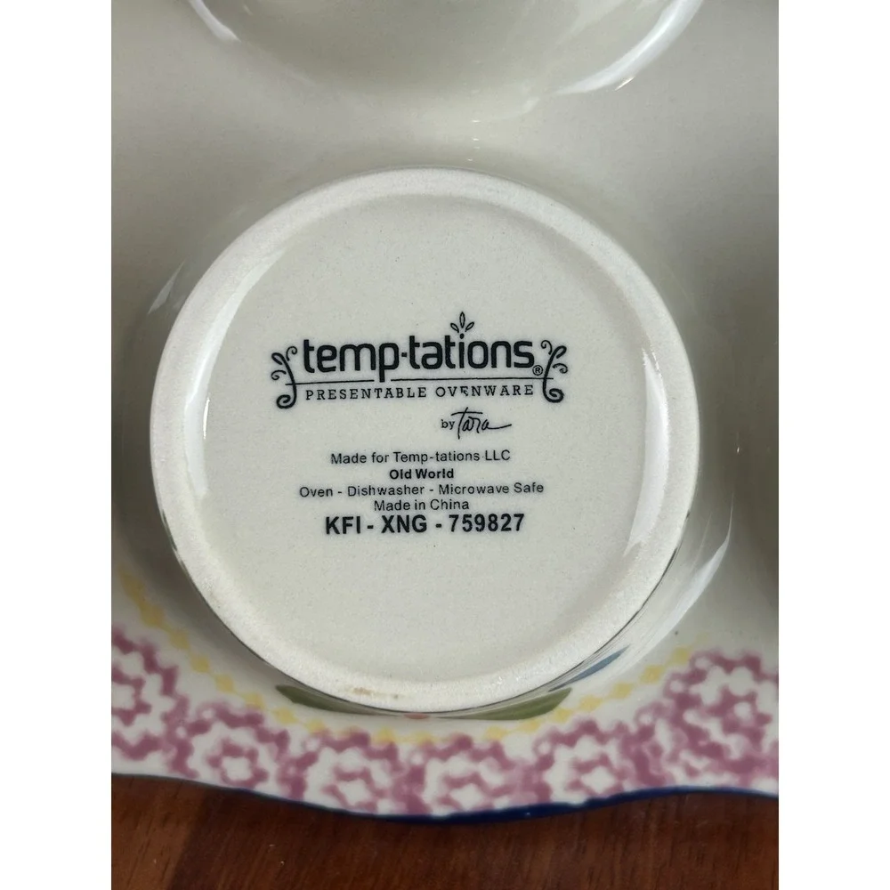 Temp-Tations Presentable Ovenware Old World 6 Cupcake Muffin Pan KFI-XNG-759827